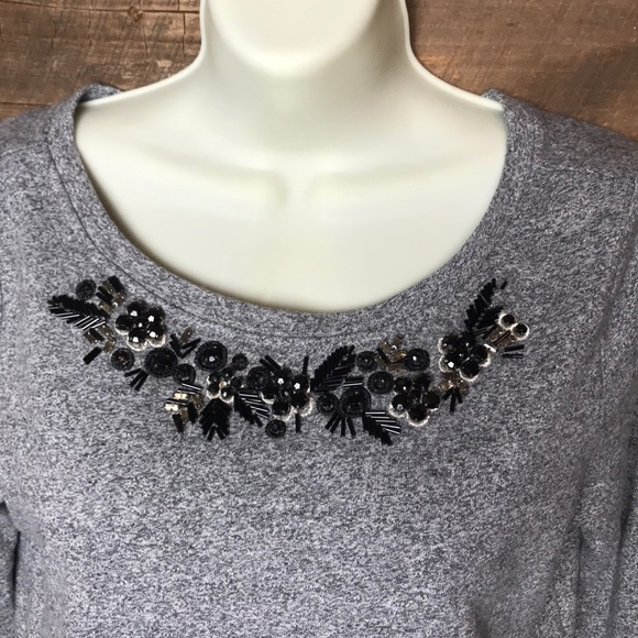 Loft embellished sweatshirt - Picture 4 of 4